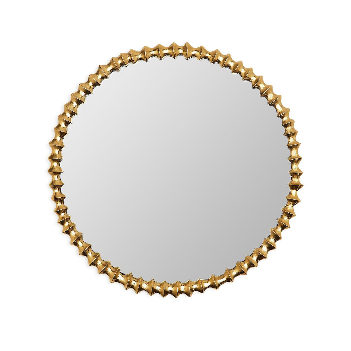 Gold Wave Mirror 24"