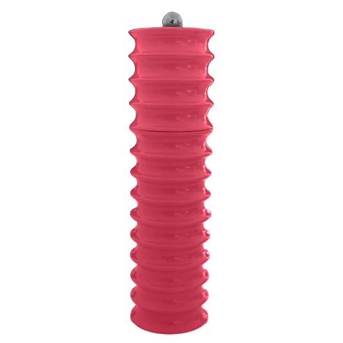 Lacquered Twister Salt Mill and Pepper Mill, Watermelon