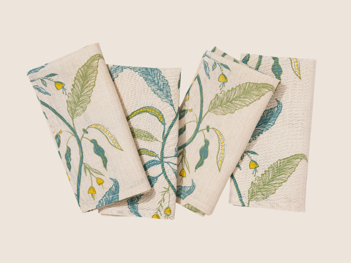 Tuileries Natural Set of 4 Napkins