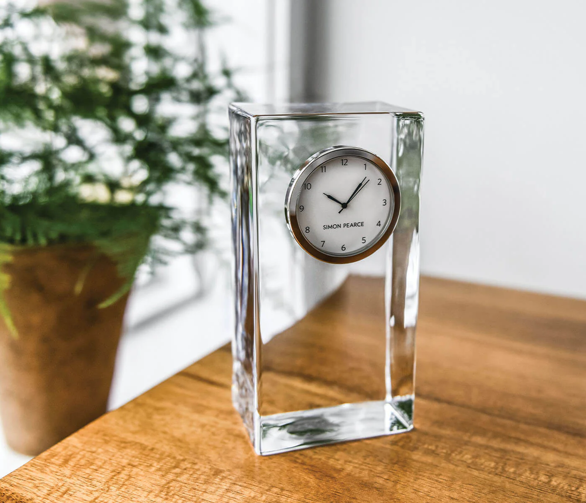 Simon Pearce Woodbury Clock