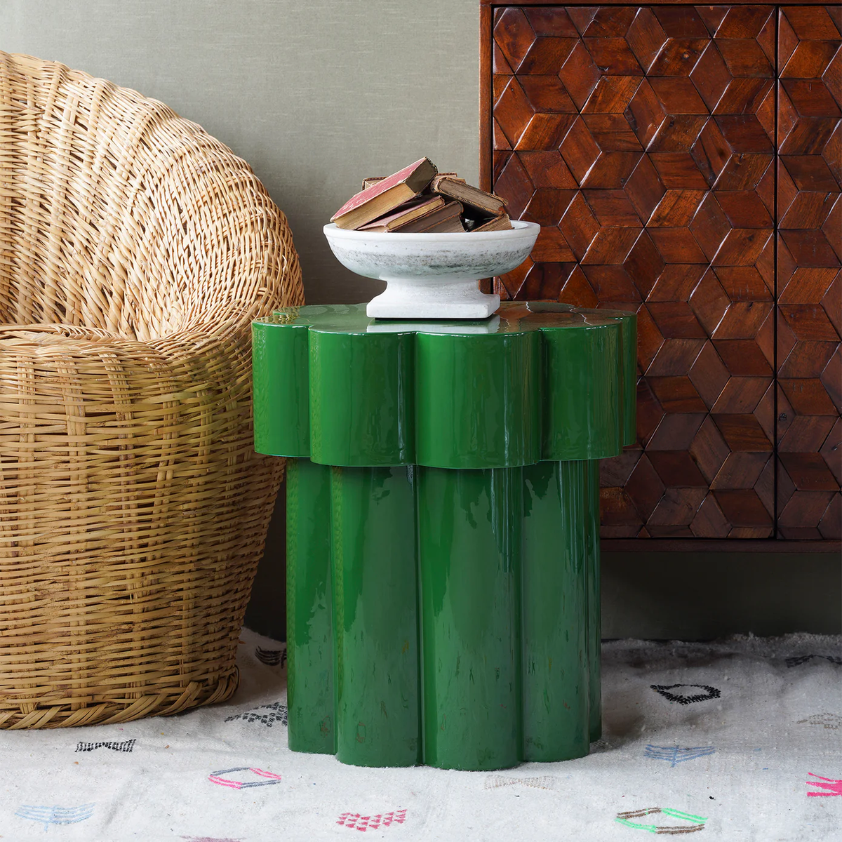 Emerald Side Table