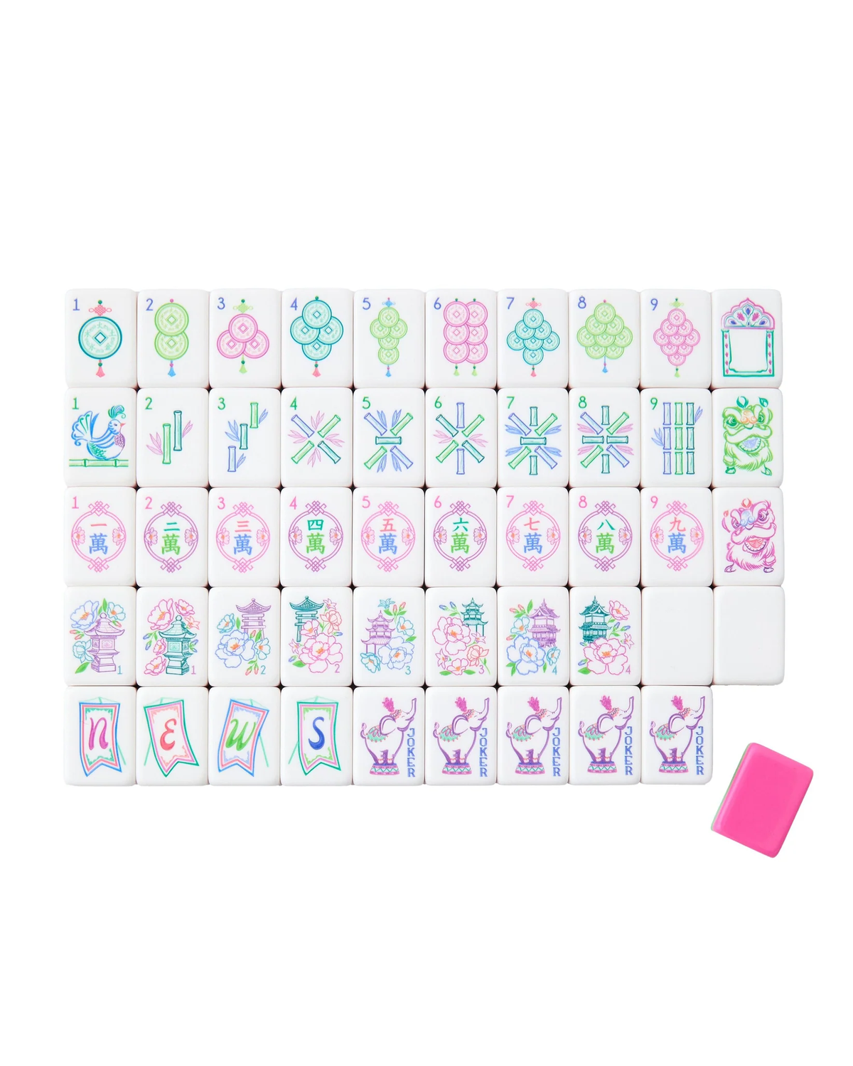Amara Mahjong Tiles - Oh My Mahjong