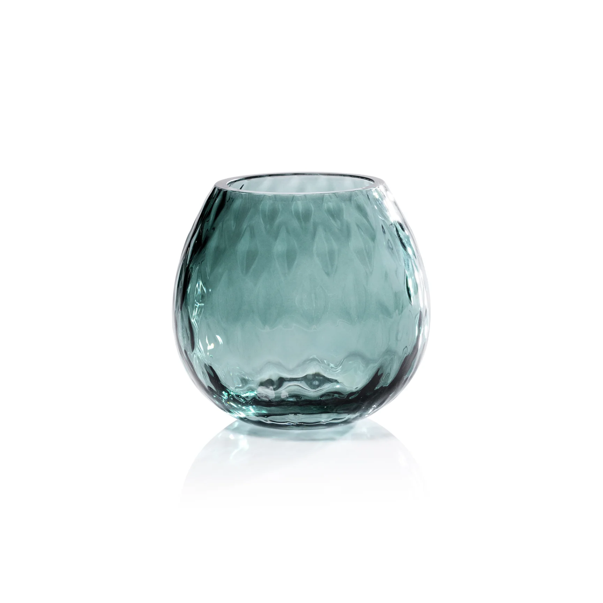 Barberry Green Illume Prism Optic Vase or Candle Holder