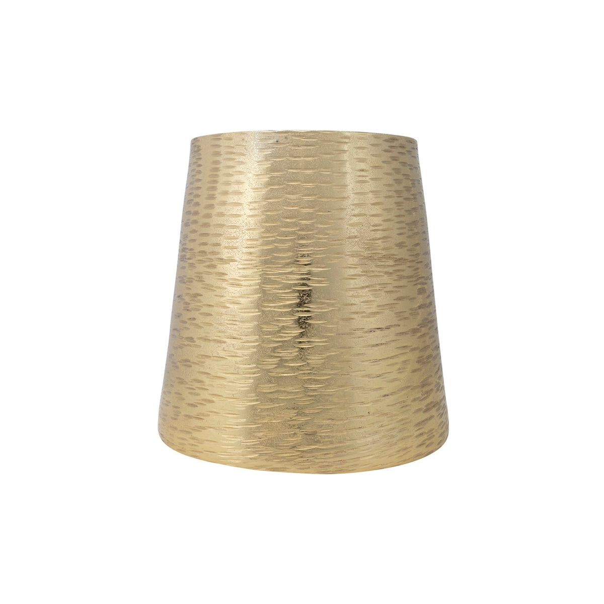 Olivet Gold Vase, 9"x9"