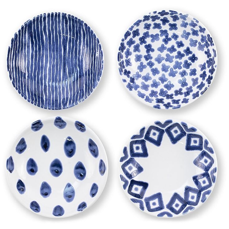 Vietri Santorini Diamond Condiment Bowl