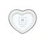 Signature White Heart Frame 4x4