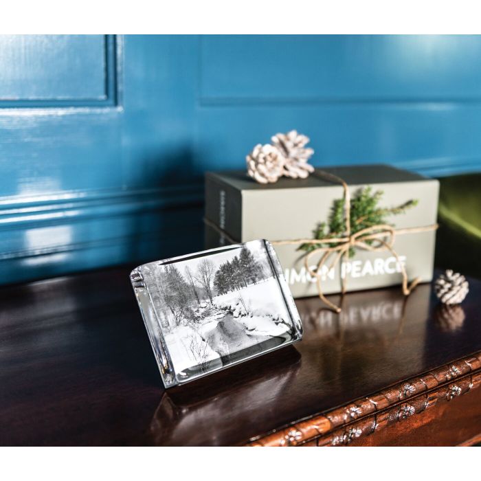 Simon Pearce Woodbury Photo Block 4x6 Horizontal