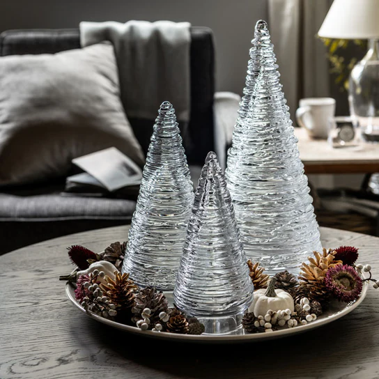 Simon Pearce Evergreen Echo Lake Tree - 14"