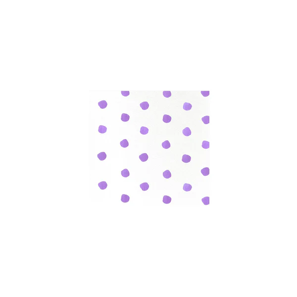 Purple Dot Cocktail Napkins, Pack/20