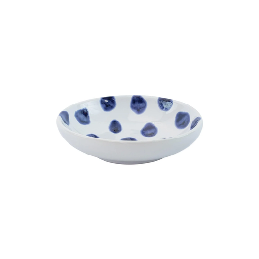 Vietri Santorini Dot Condiment Bowl