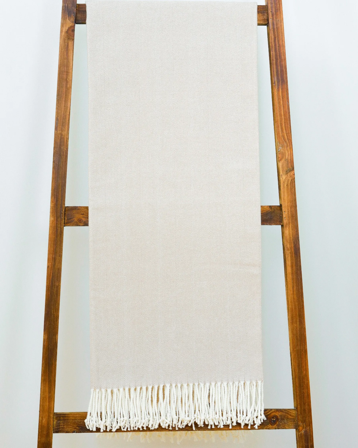 Adirondack Throw Bisque, Cotton/Acrylic Blend, 50x70