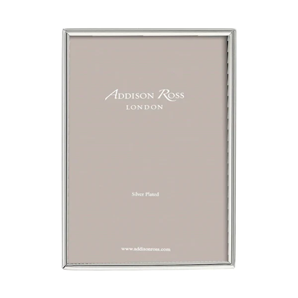 Fine Edge Silver Plate Frame 8x10