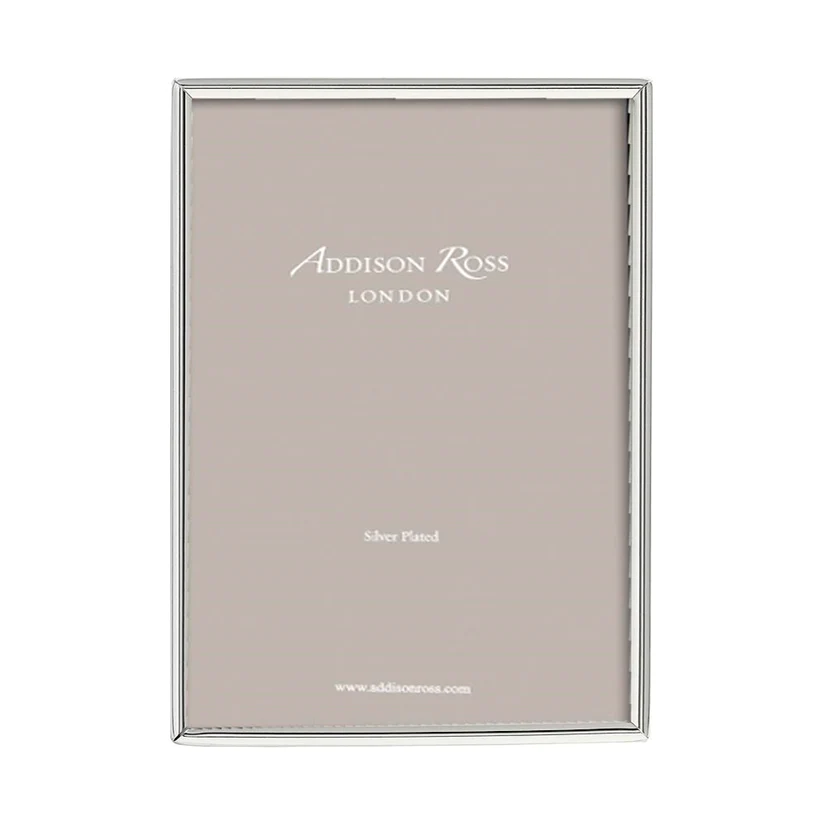 Fine Edge Silver Plate Frame 4x6