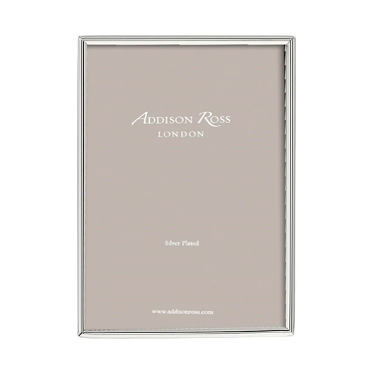 Fine Edge Silver Plate Frame 4x6