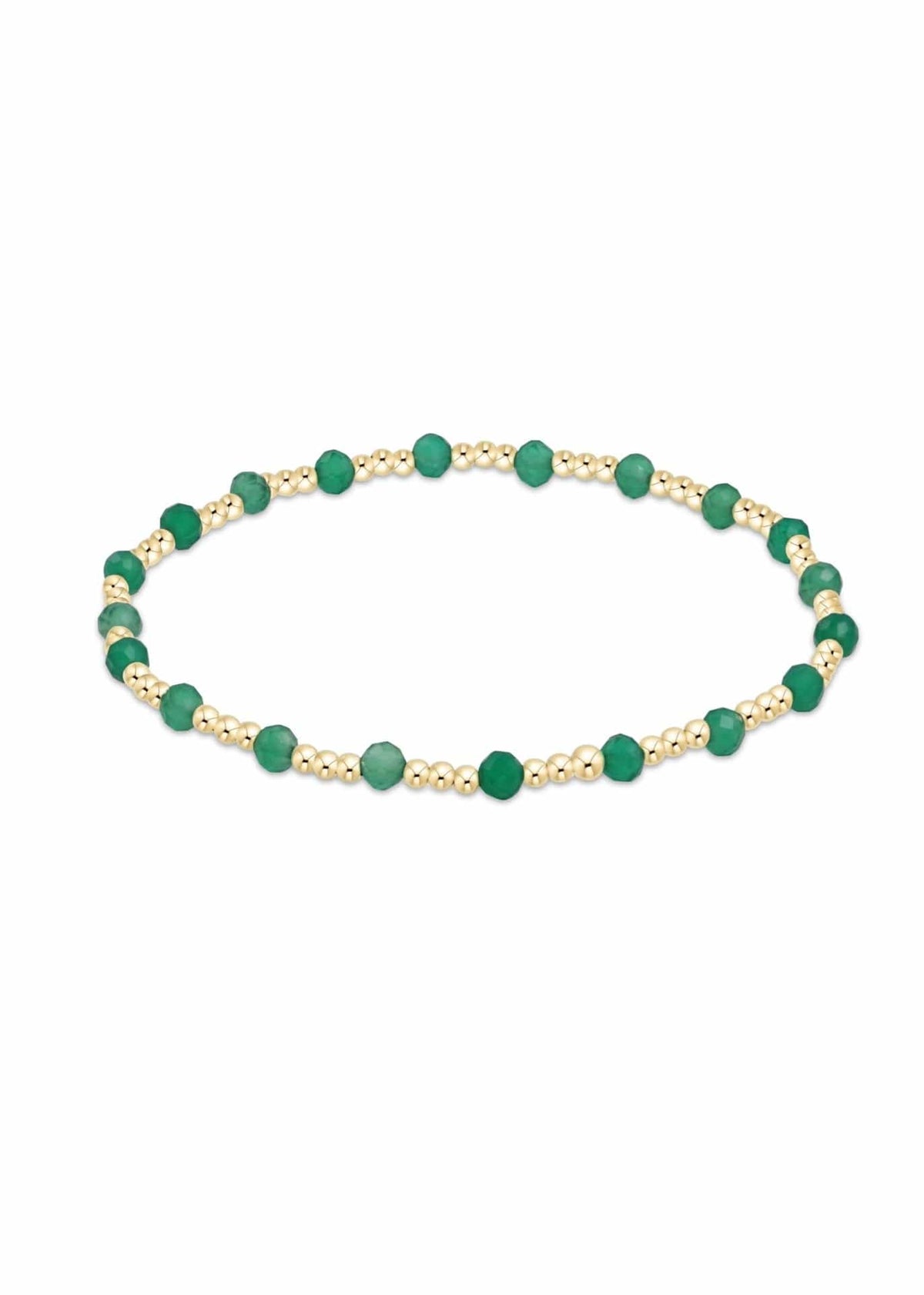 enewton Extends Gemstone Gold Sincerity Pattern 2mm Bead Bracelet Faceted Hematite