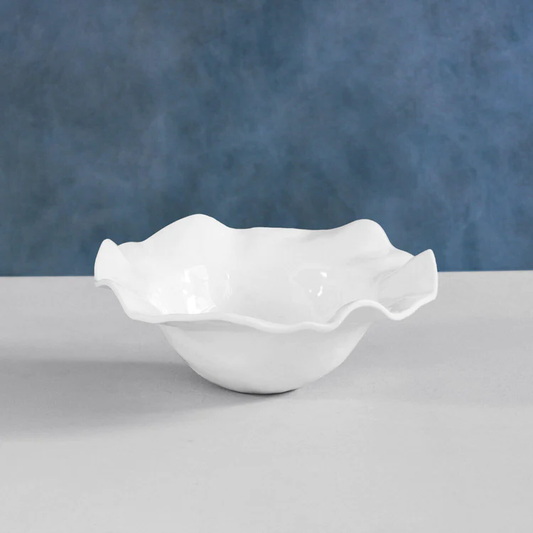 VIDA Havana White Melamine 15" Large Bowl