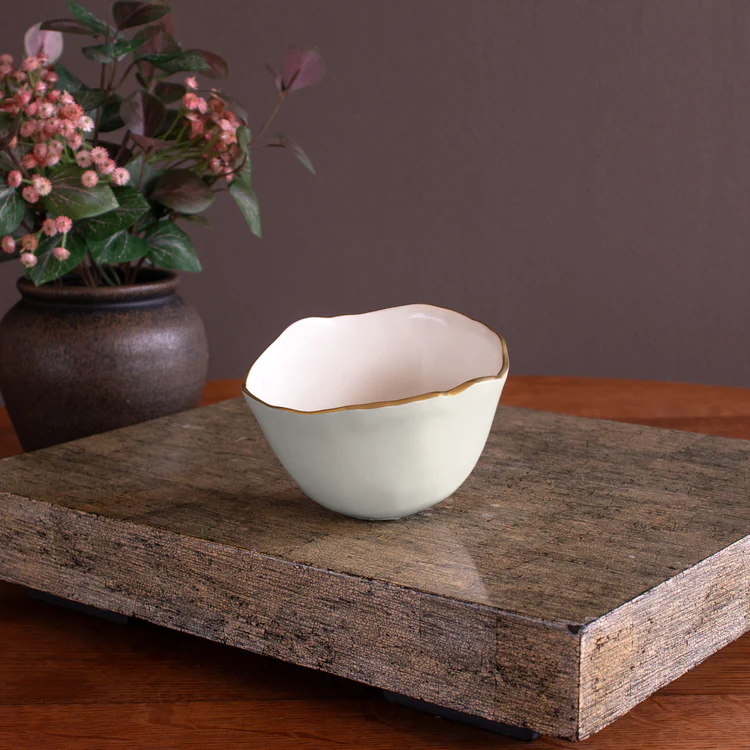 Cream Encanto Osaka Small Bowl 4.75"