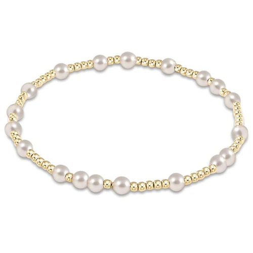 enewton Hope Unwritten Bracelet - Pearl 6mm Extends