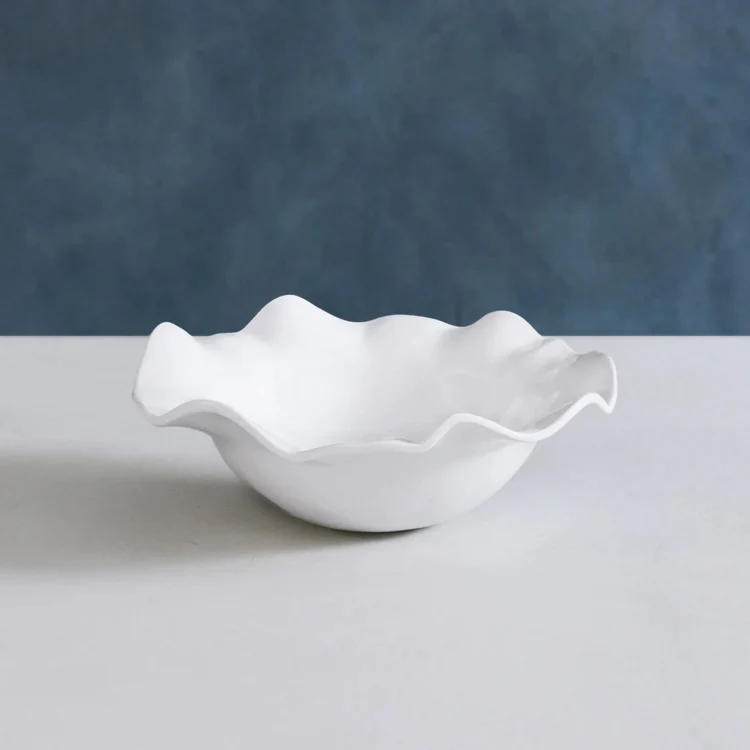 VIDA Havana White Medium Bowl 12"