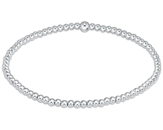 enewton Classic Sterling Bead Bracelet 2.5mm