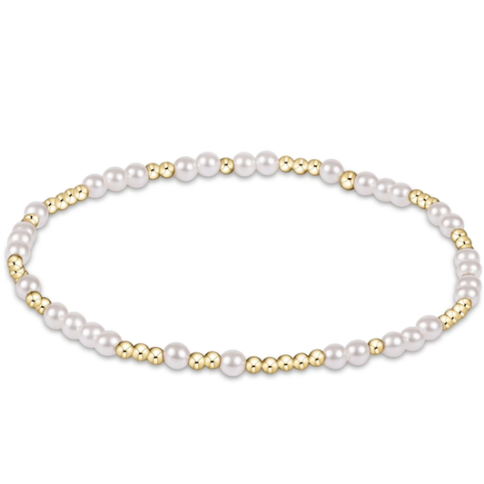 enewton Hope Unwritten Bracelet - Pearl 3mm Extends