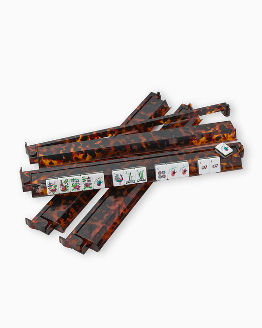 Acrylic Rack & Pusher Set, Tortoise Shell