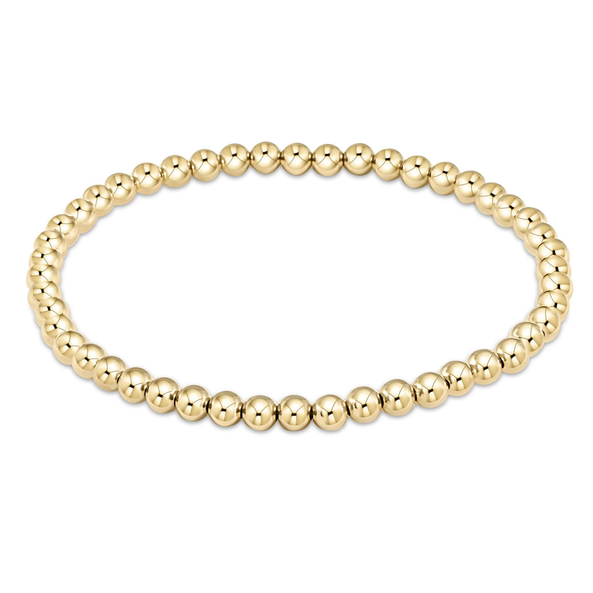 enewton Classic Gold Bead Bracelet 4mm