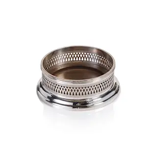 Silver Plated Wine Coaster