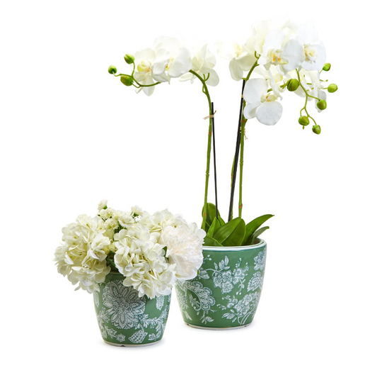 Countryside Green Cachepots - Small