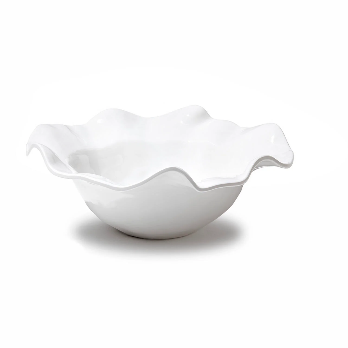 VIDA Havana White Melamine 15" Large Bowl