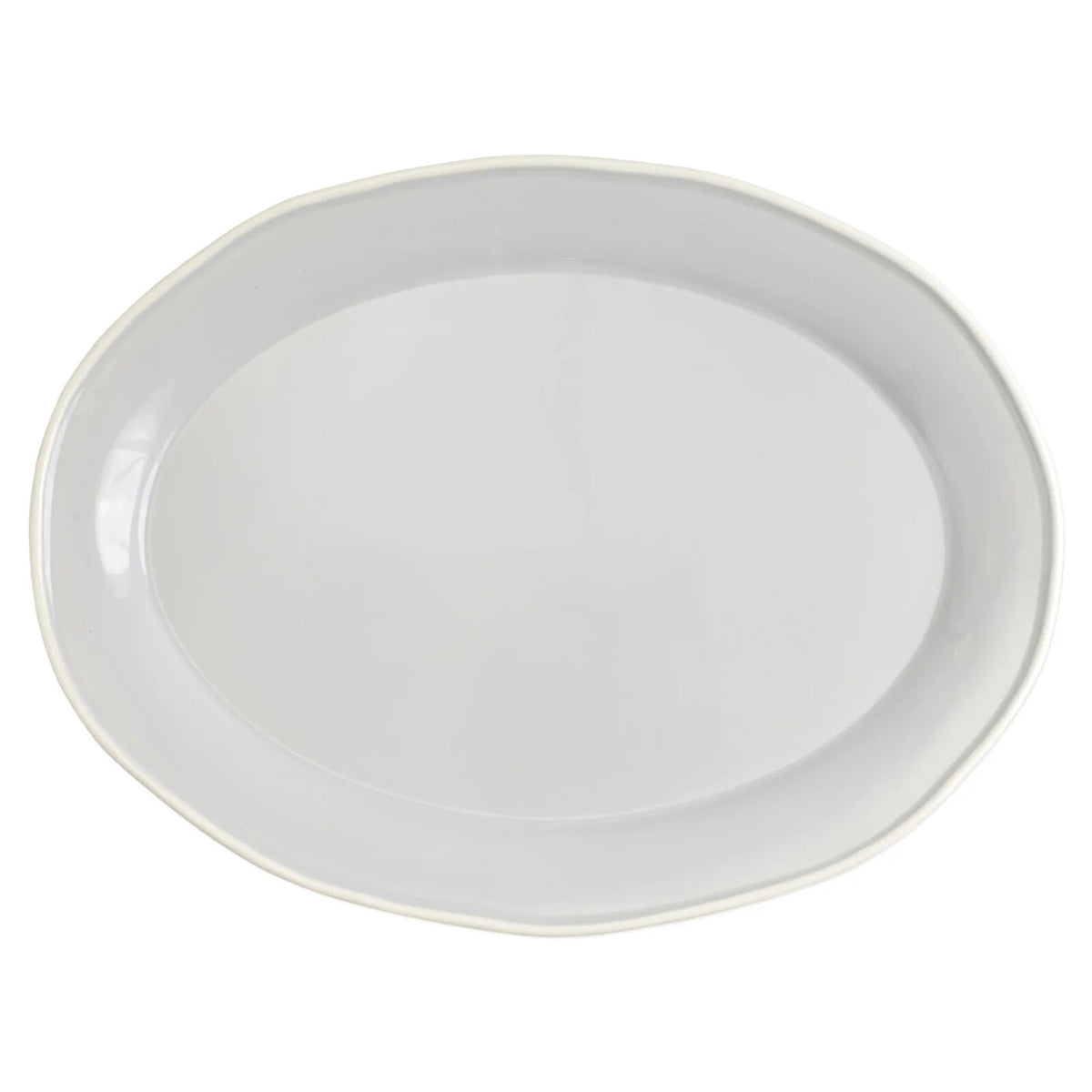 White Chroma Oval Platter
