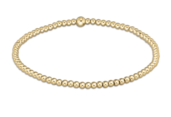 enewton Classic Gold Bead Bracelet 2.5 mm