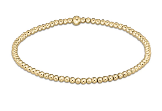 enewton Classic Gold Bead Bracelet 2.5 mm