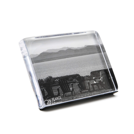 Simon Pearce Woodbury Photo Block 5x7 Horizontal