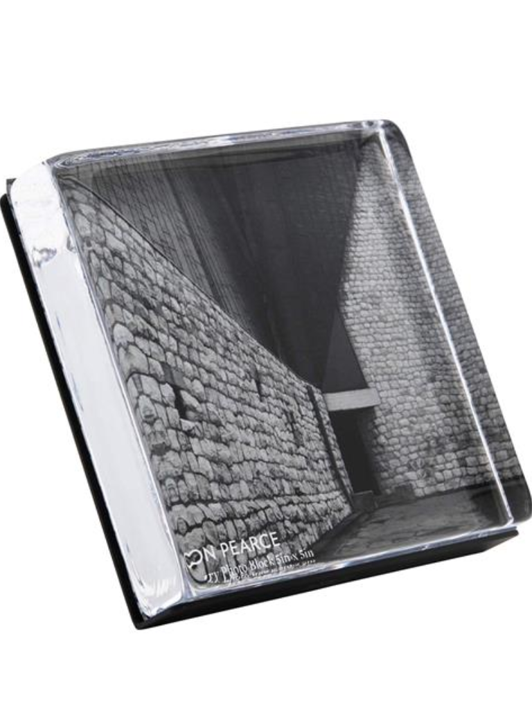 Simon Pearce Woodbury Photo Block 5x5 Square